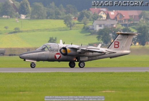 2009-06-27 Zeltweg Airpower 0300 Saab 105OE - Austrian Armed Forces